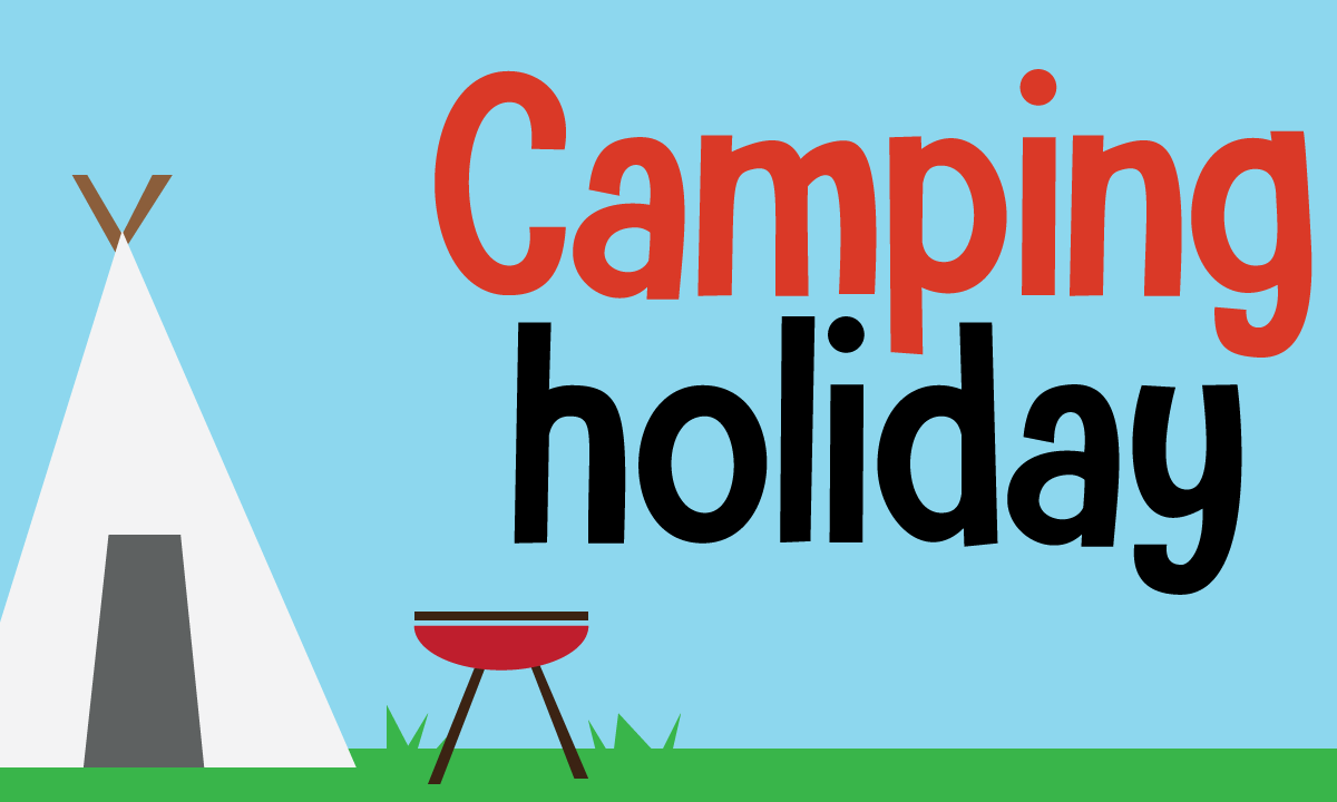 Camping Holiday Font Family16图库网精选英文字体