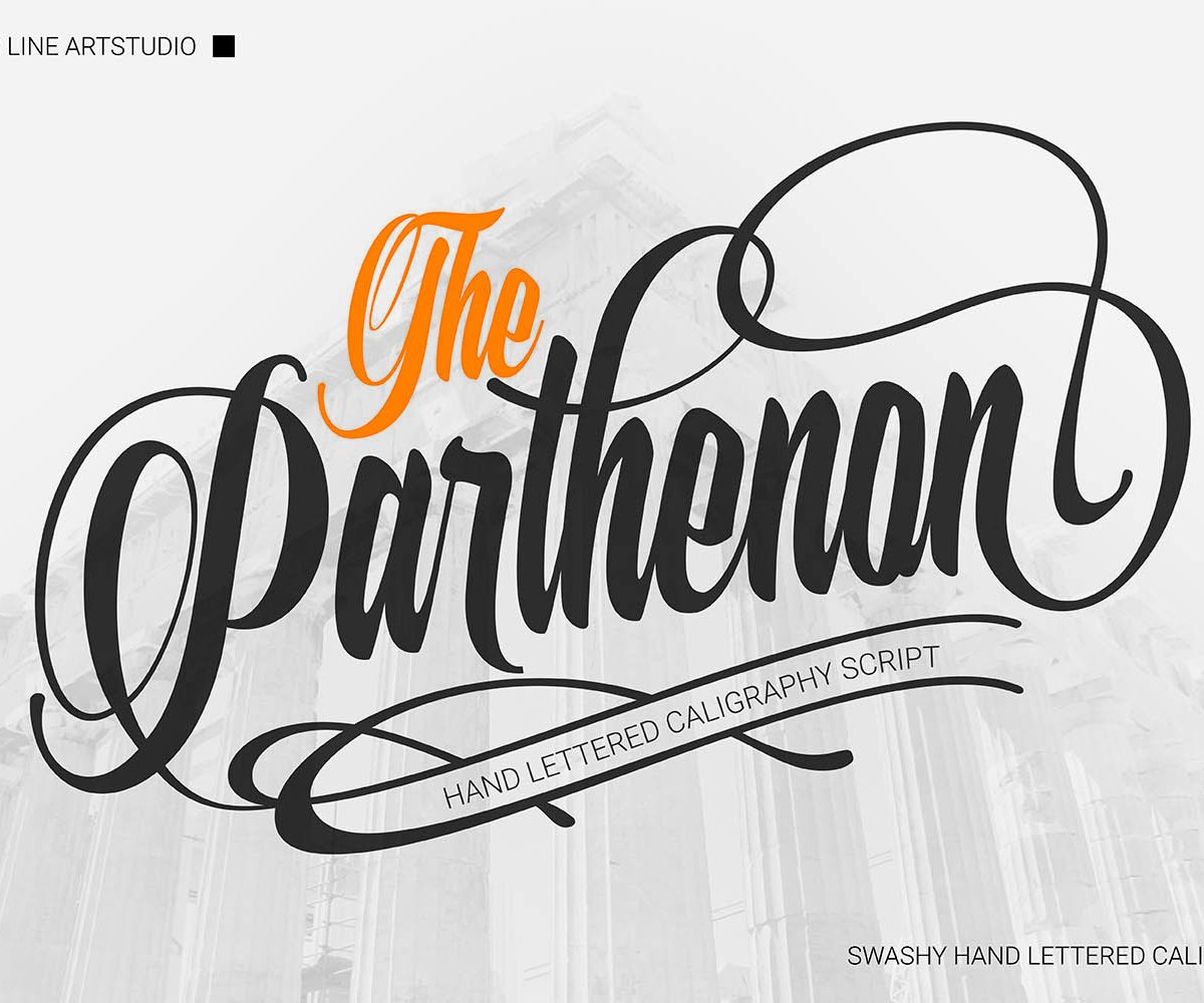 The Parthenon Font16设计网精选英文字体