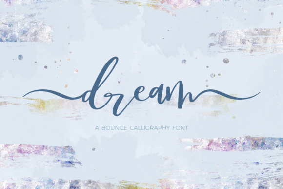 Dream Font16图库网精选英文字体