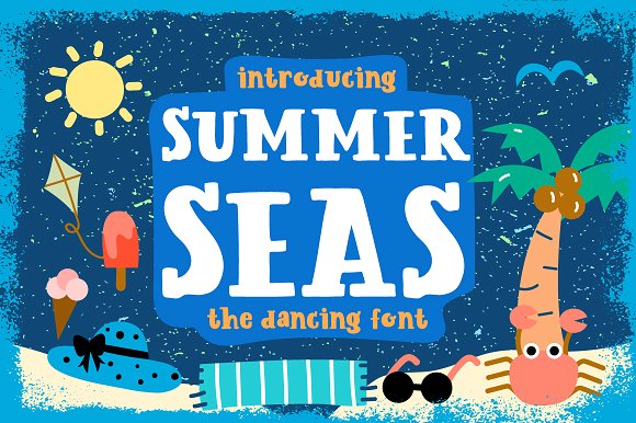 Summer Seas16素材网精选英文字体