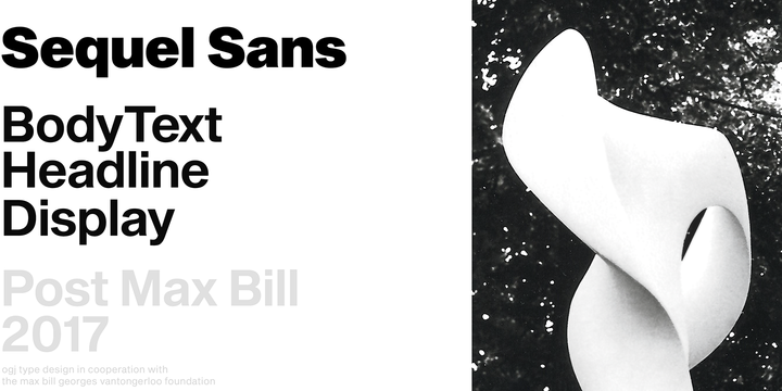 Sequel Sans Font Family16设计网精选英文字体