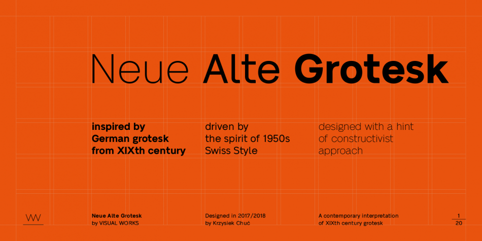 Neue Alte Grotesk Font Family16设计网精选英文字体