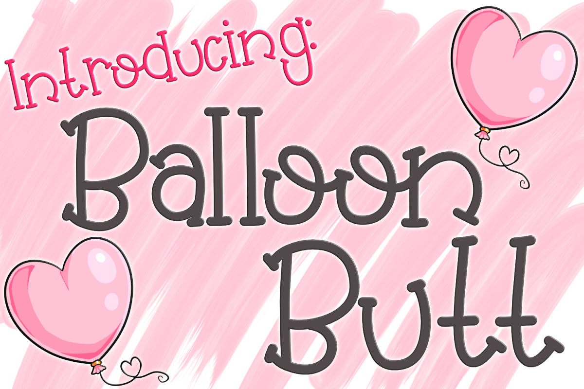 Balloon Butt Font Regular Font16设计网精选英文字体