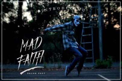 Mad Faith ~ Brush Font16素材网精选英文字体