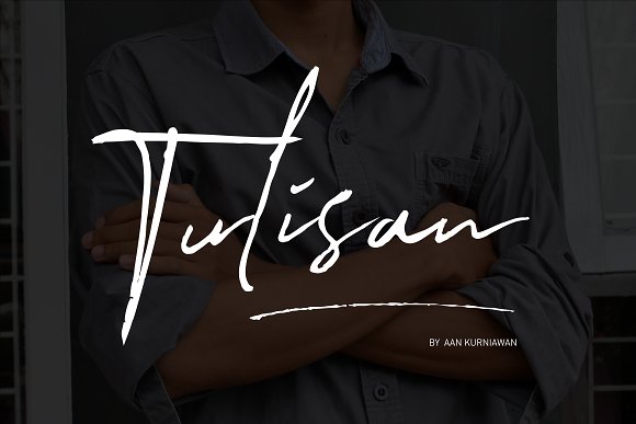 Tulisan ( Signature Font)16设计网精选英文字体