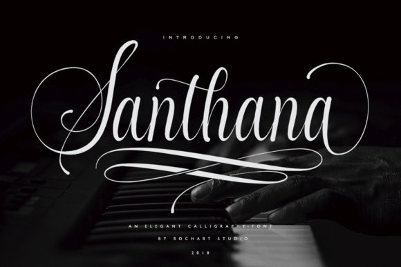 Santhana Font16设计网精选英文字体