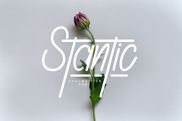 Stantic Typeface16设计网精选英文字体