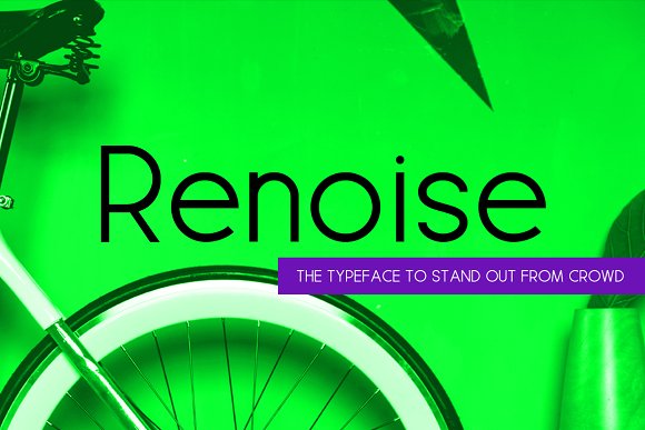 Renoise – A Stylish New Age Typeface16素材网精选英文字体