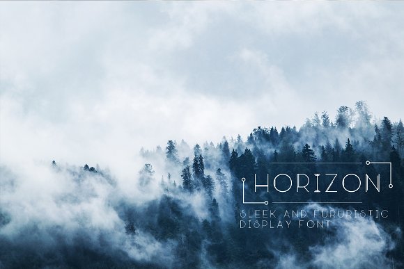 Horizon Font16设计网精选英文字体