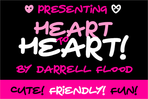 Heart To Heart font16设计网精选英文字体