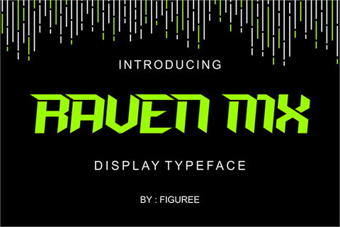 RAVEN MXI font16设计网精选英文字体