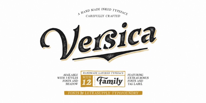 Versica Family16图库网精选英文字体