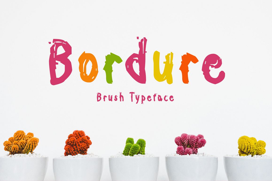 Bordure Regular Font16设计网精选英文字体