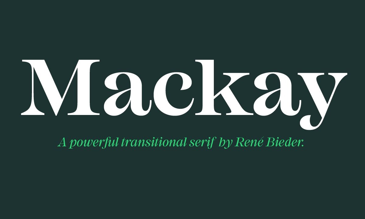 Mackay Font Family16图库网精选英