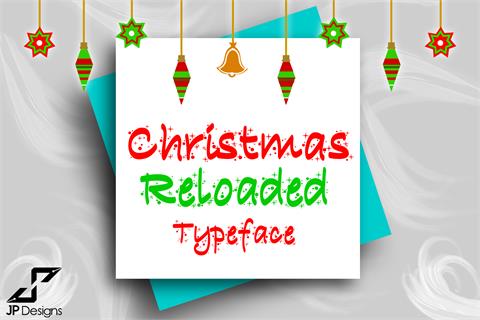 Christmas Reloaded PERSONAL USE font16素材网精选英文字体