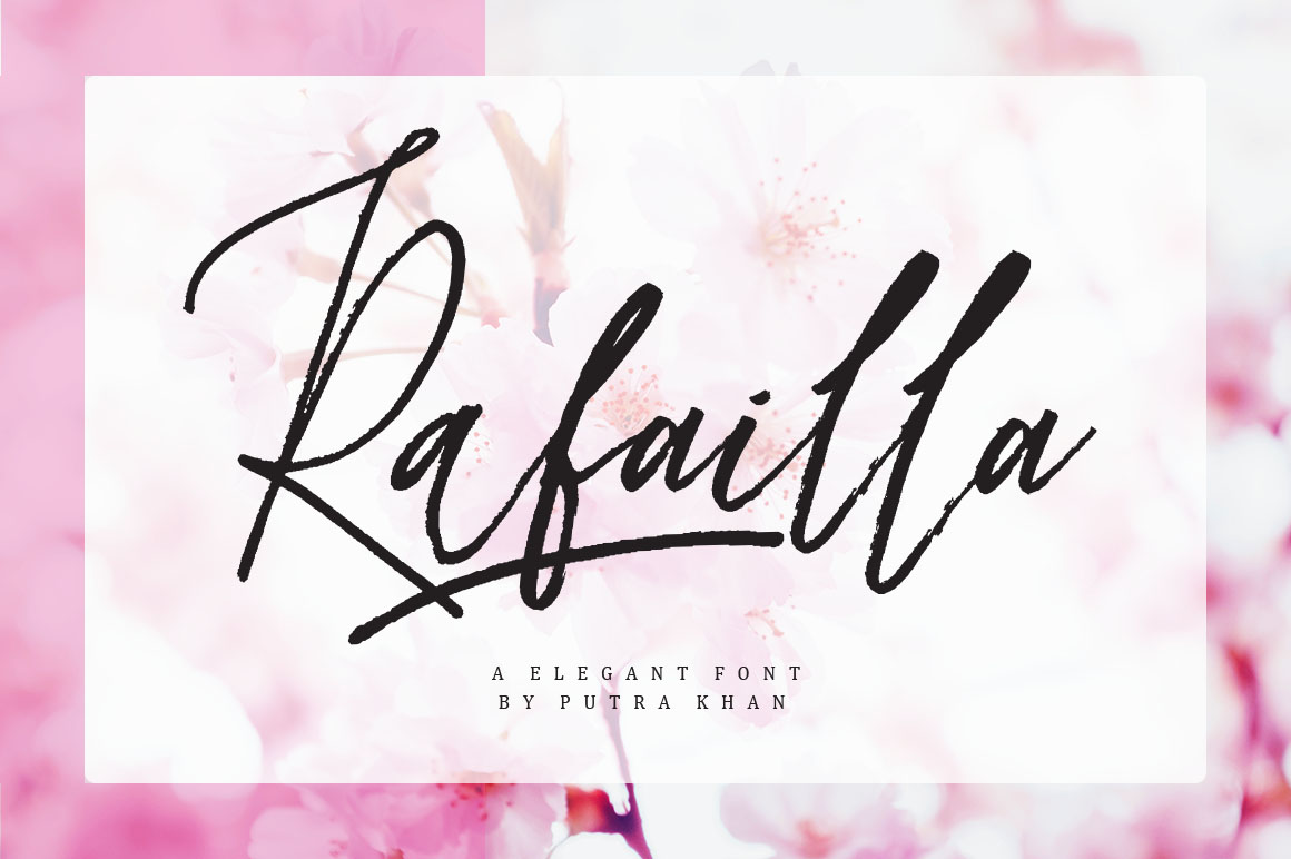 Rafailla Font16设计网精选英文字体