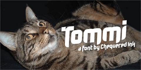 Tommi font16设计网精选英文字体