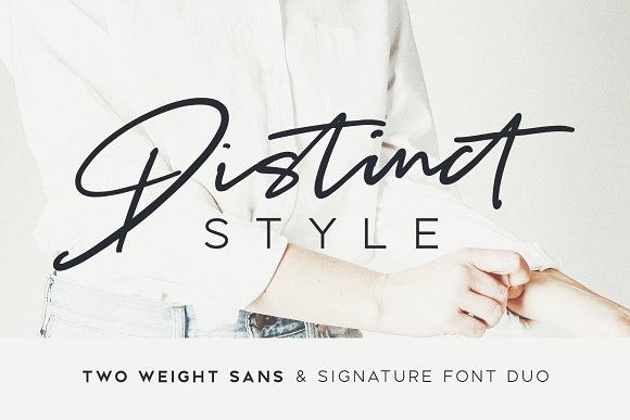 Distinct Style Font16图库网精选英文字体