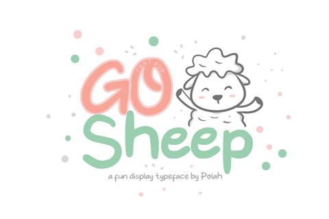 Go Sheep font素材中国精选英文字体