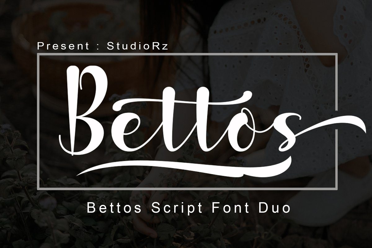 Bettos Font Duo16设计网精选英文字体