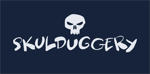 Skulduggery DEMO font16素材网精选英文字体