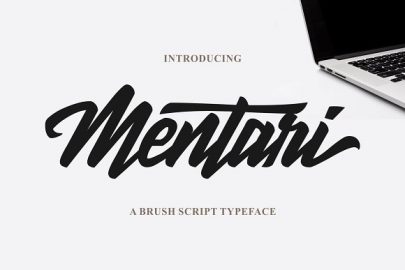 Mentari Font16设计网精选英文字体