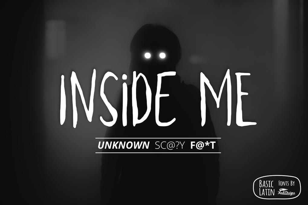 Inside Me Font普贤居精选英文字体