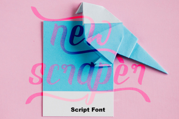 New Scraper Font16图库网精选英文字体