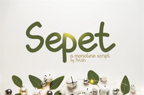 Sepet font16设计网精选英文字体