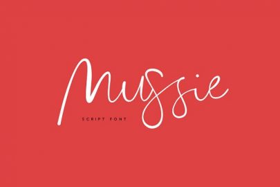 Mussie Font16设计网精选英文字体