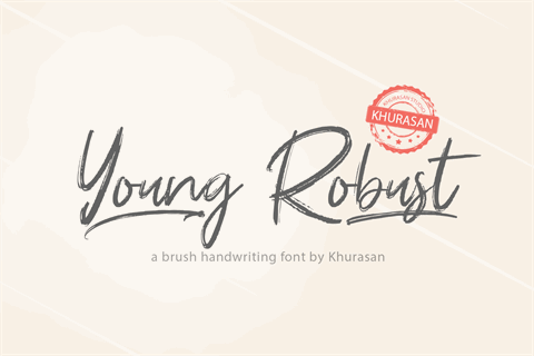 Young Robust font16设计网精选英文字体