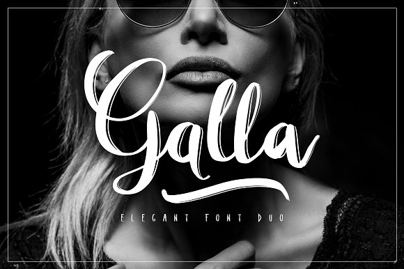 Galla Font Duo16设计网精选英文字体