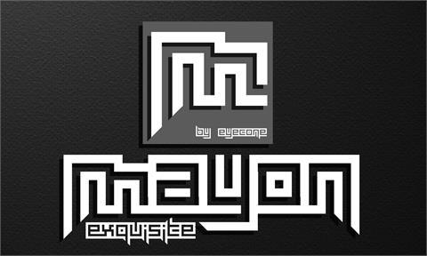 Mayon Exquisite font素材中国精选英文字体