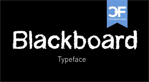 CF Blackboard Personal font16设计网精选英文字体