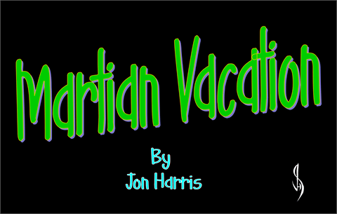 Martian Vacation font16设计网精选英文字体