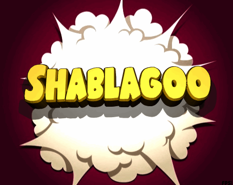 Shablagoo font16素材网精选英文字体