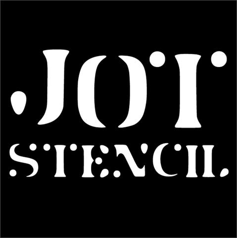 Jot Stencil font16素材网精选英文字体