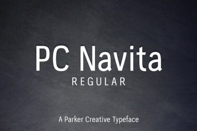 PC Navita – Regular素材中国精选英文字体