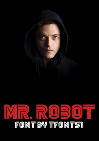 MrRobot font16图库网精选英文字体