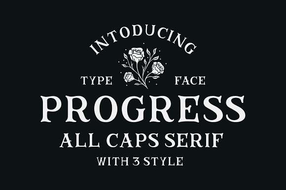 Progress + Extras16设计网精选英文字体