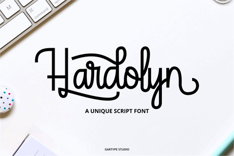Hardolyn [Demo] font素材中国精选英文字体