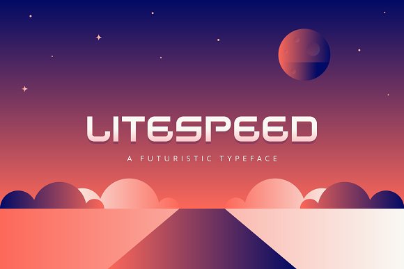 Litespeed Typeface16设计网精选英文字体