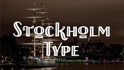 Stockholm Type Font16设计网精选英文字体