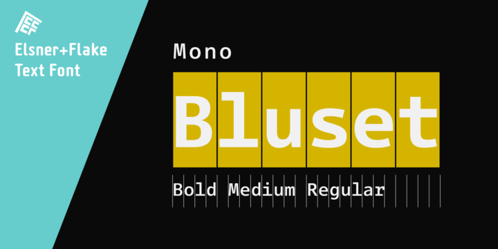 Bluset Now Mono Family素材中国精选英文字体