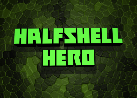 Halfshell Hero font16素材网精选英文字体