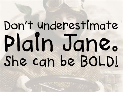 Plain Jane Bold font普贤居精选英文字体