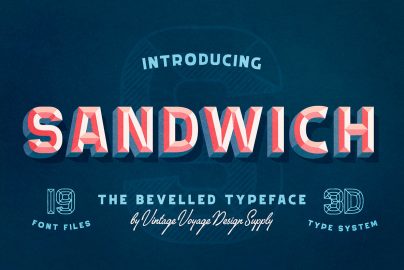 Sandwich Font Family普贤居精选英文字体