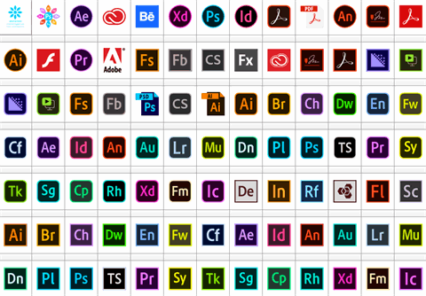 Font Adobe Color font16设计网精选英文字体