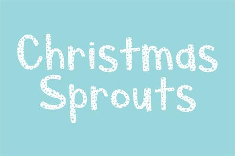 Christmas Sprouts font16设计网精选英文字体