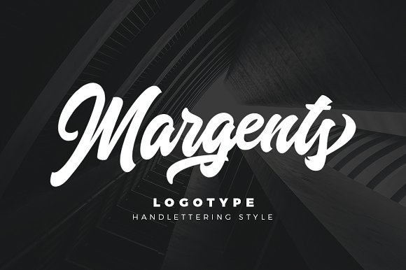 Margents – Logotype素材中国精选英文字体